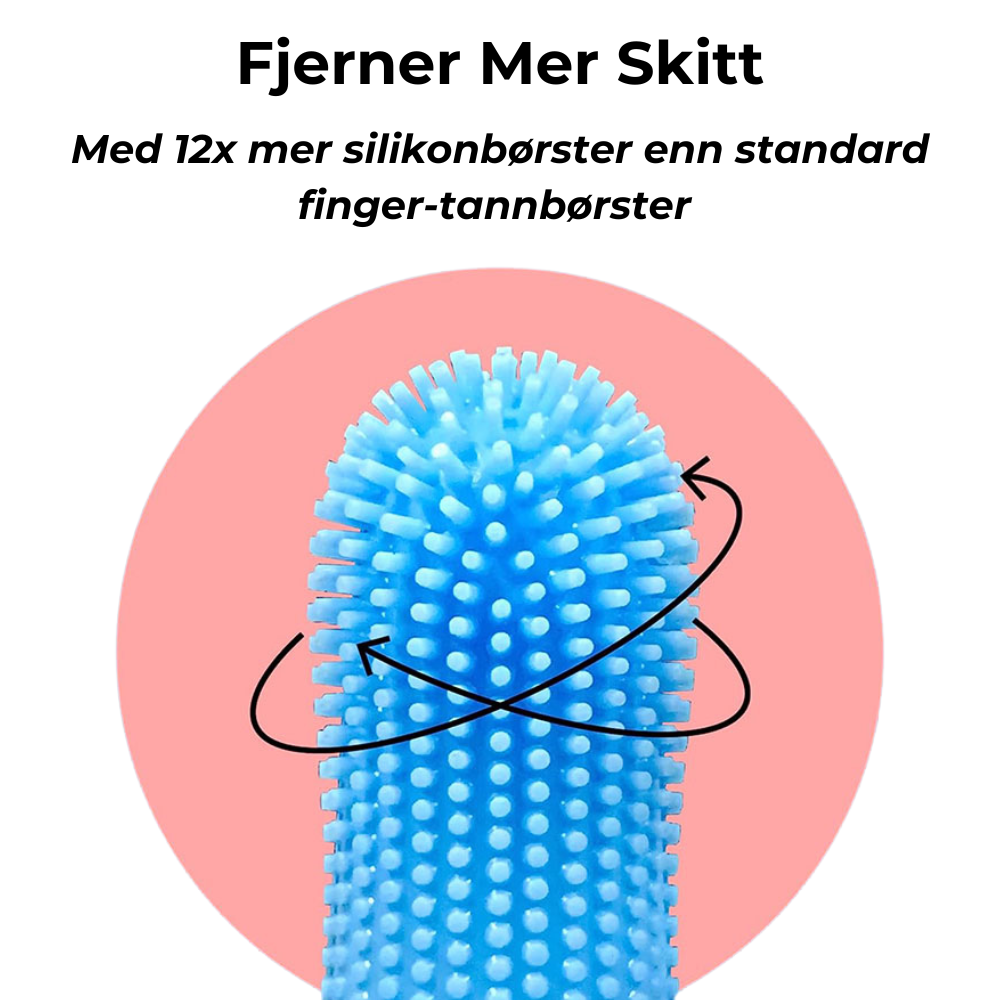 DoggieBrush - Tannbørste For Hunder