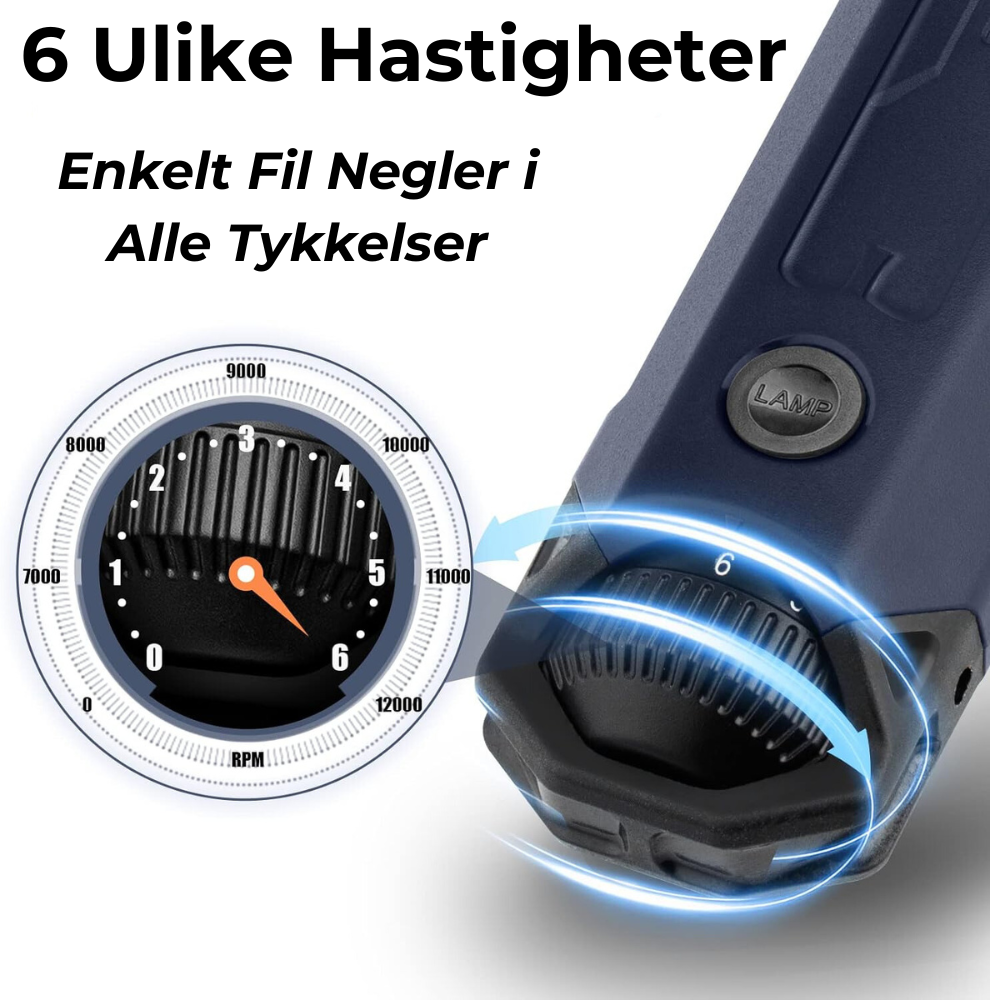 DogNail - Smertefri Elektrisk Neglesliper